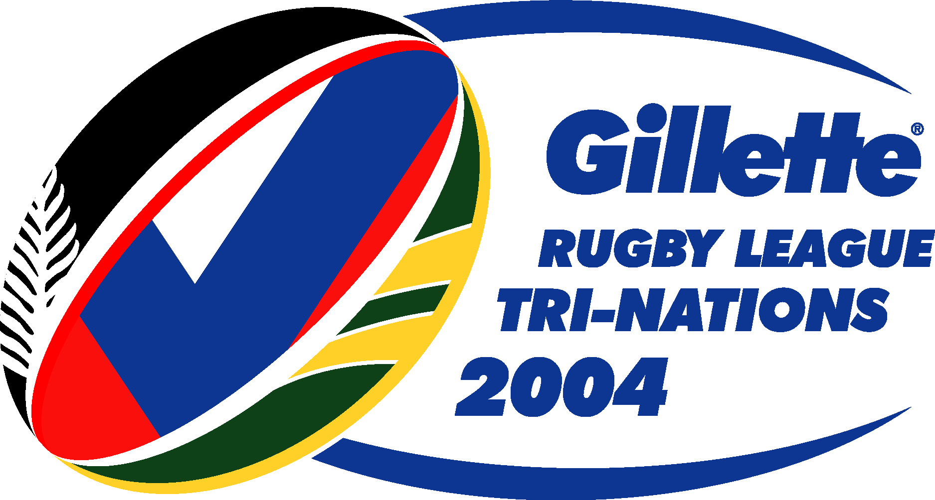 Gillette Tri Nations 2004 Logo Vector Logo